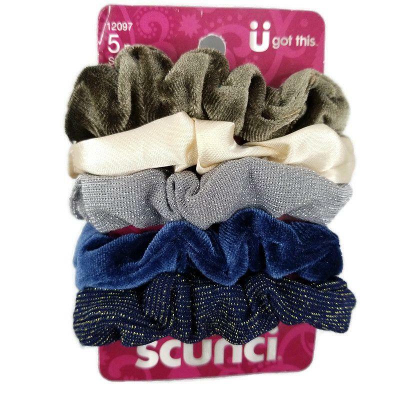 Scunci Scrunchies No Damage Elastics Clips 87 Piece Bundle  display picture 1