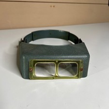 Vintage Opti-VISOR Headband Magnifier Donegan Optical USA Adjustable