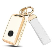 for Mazda Key Fob Cover,Compatible with Mazda 3/6/3 Hatchback/CX-5/CX A-white