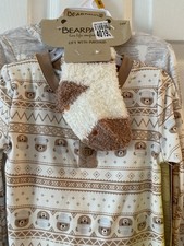 Two 2 Pc Sets Bear Paw 24 Months Baby Outfit W Grip Socks Soft New with Tag Gift