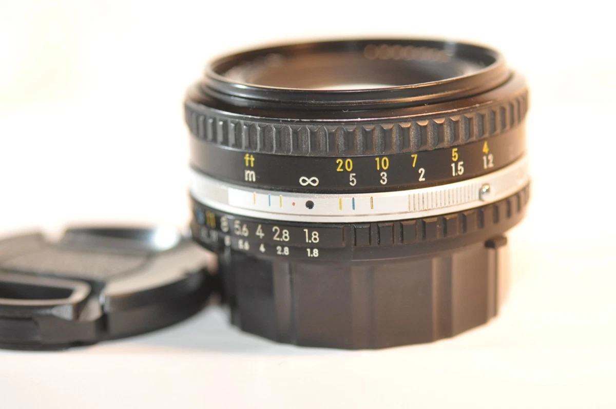 Nikon AI-S f/1.8 Camera Lenses 50mm Focal for sale - eBay
