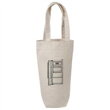 "Leere Kühl-Gefrierkombination" Baumwolle Weinflasche Geschenk/Reisetasche (BL00036205)