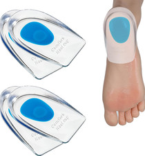 Plantillas De Silicona Para Espol n Protectores Tal n Dolor Fascitis Plantar 2pc