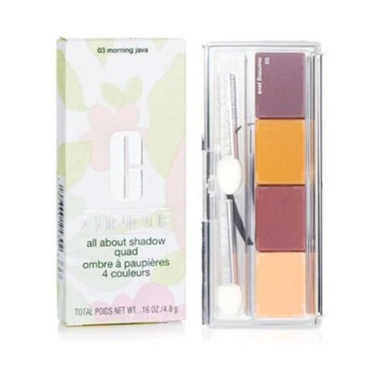 Clinique All about Shadow 03 Morning Java Quad - 4 Colors .16 oz . 4.8 g - Image 1 of 1