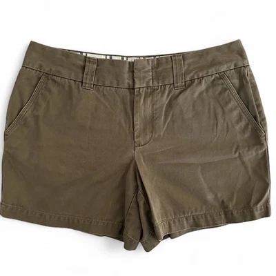 Tommy Hilfiger Womens Safari Shorts US6 Brown Cotton Utility Chino Y2K 2008 - Image 1 of 4