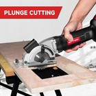 3-3/8” 5000RPM Compact 3 Blades for Cutting Woods 20V Cordless Circular Saw 24T.