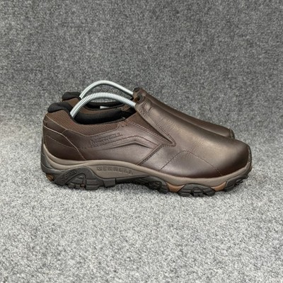 Men\'s Merrell Moab Adventure Moc Slip-On Hiking Shoe Brown Leather * J91837 8 s-l400.jpg main image 3