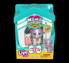 Little Live Pets Dog House Play set  Mama Surprise Families Frenchie  New