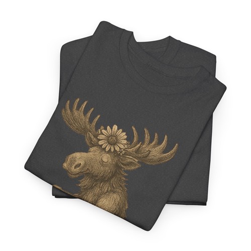 Moose Tee, Alaska Wilderness Nature Shirt - Funny Wildlife Lovers Cycling Top, - Bild 18 von 26