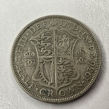 1936 Half Crown Coin In Beautiful Condition Silver Coin King George V