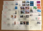 ITALY 45 envelopes first day 1959 - 1994 / P609