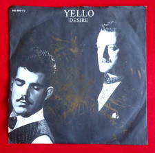 YELLO - DESIRE - 1W/2W GERMAN 1985 1st PRESS 7" VINYL EX/VG