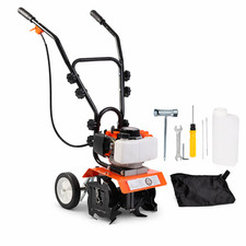 Motozappa motocoltivatore zappatrice con motore a scoppio 2 tempi da 52 cc