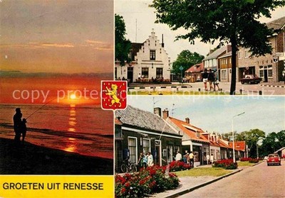 Renesse aan Zee Sonnenuntergang Ortsmotive