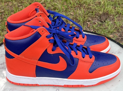 Size 10.5 - Nike Dunk High Knicks