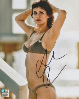 Alexandra Daddario /Baywatch True Detective Hot Autograph 8x10 Photo W/COA