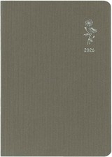 Daigo 2026 Planner, Mill Weekly, A6 Brown, E7773, December 2025 Start