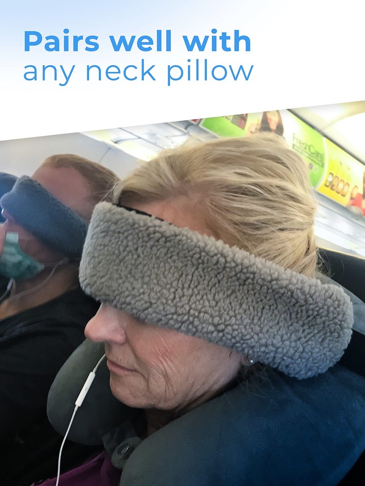 Neck Support Straps for Travel - Prevent Head Bobbing on Planes & Cars  