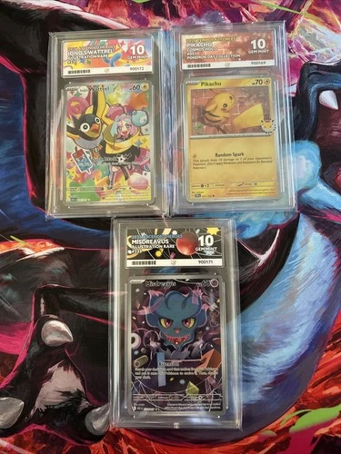 Pokémon Ace 10 Graded Bundle
