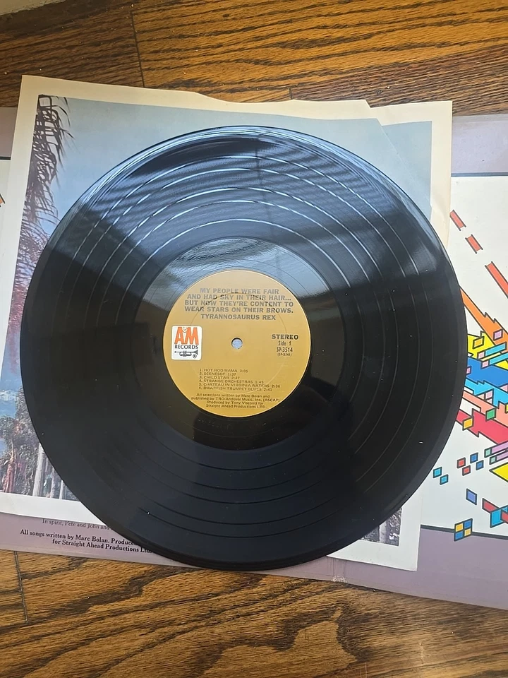 T. Rex- Tyrannosaurus Rex- "A Beginning" Double LP 1972 SP-3514 SWBB-94846 - Image 4 of 4