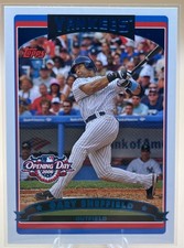 2006 Topps Opening Day Gary Sheffield #68 Blue Foil Yankees