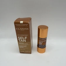 Clarins Self Tan Radiance-Plus Golden Glow Booster for Face 15 ml./ 0.5 oz. New