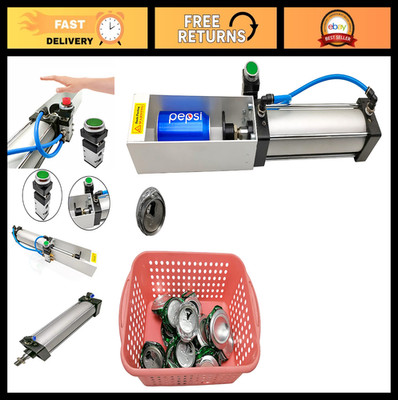 Heavy Duty Aluminum Can Crusher - Pneumatic Soda Beer Can Recycling Tool