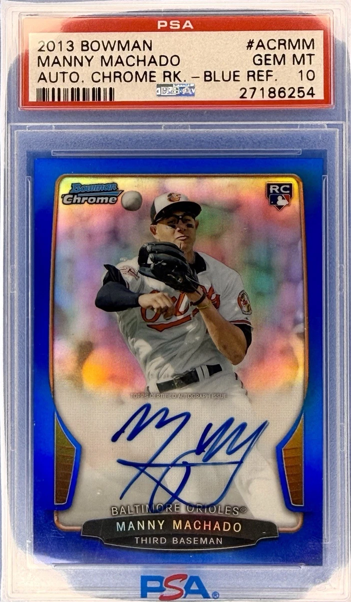 Manny Machado 10 Graded Baseball Sports Trading Cards