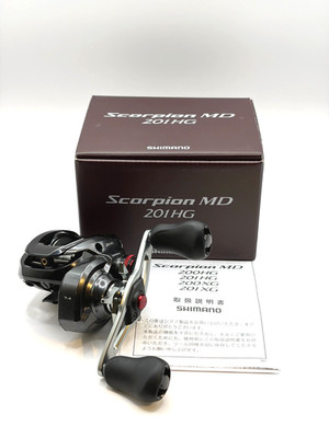 Shimano 24 Scorpion MD 201HG Left Baitcasting Reel from Japan New w/ Box