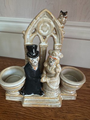 2011 Yankee Candle Boney Bunch Wedding Chapel Double Tea Light Holder NEW