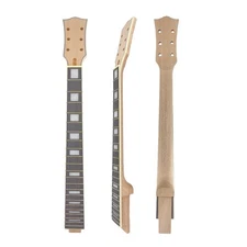 Mahogany Guitar Neck Rosewood Fretboard 22 Fret 24.75inch Set in heel