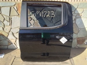 2019-2025 SILVERADO SIERRA 1500 REAR DOOR LH DRIVER BACK DOOR BLACK 20 21 22 23