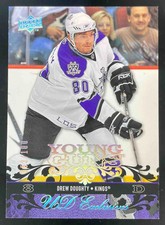 2008-09 Upper Deck UD Exclusives #220 Drew Doughty Young Guns RC /100