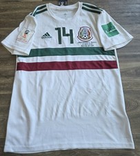 Adidas Mexico Seleccion 2018 World Cup Chicharito Futbol Soccer Jersey  Sz Small