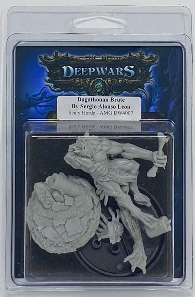 Antimatter Games ShadowSea & DeepWars Lot - 6 Resin & Metal Miniatures - Image 3 of 4