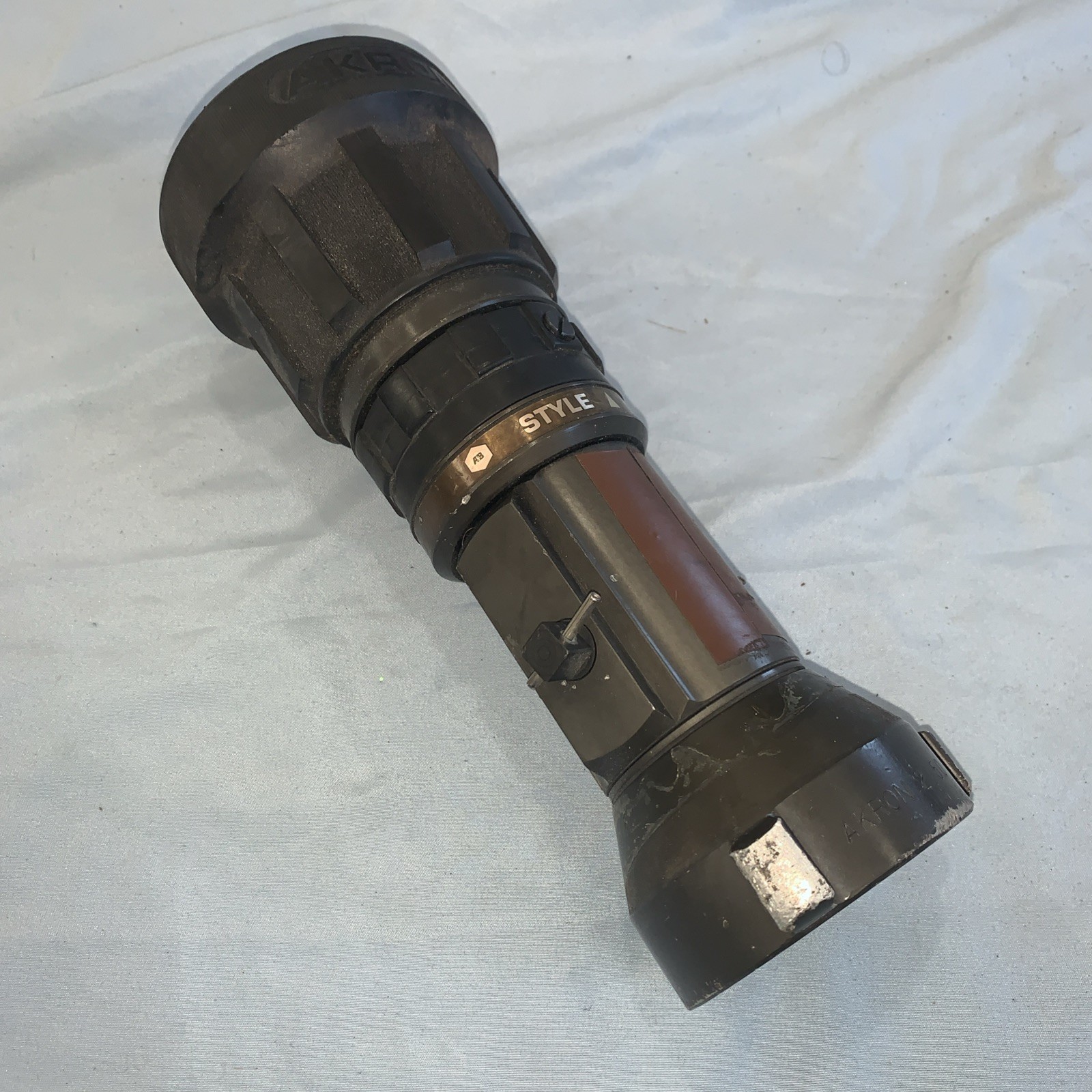 Turbojet 1725P Fire Water Hose Tip Firefighter Safety Equipment Nozzle Akron