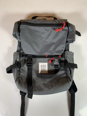 Topo Designs Rover Pack Classic Backpack Gray Yellow