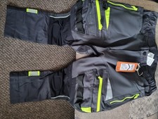 Image of Portwest DX449 Grey Work Trousers Durable, Flexible, Lightweight Metal W36