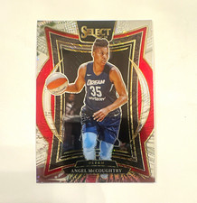 2025 Select WNBA Angel McCoughtry Concourse Silver Party Prizm Case Hit SSP