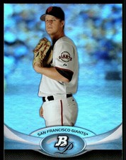 Matt Cain 2011 Bowman Platinum #54 Giants MLB READ FREE SHIPPING AutographDen