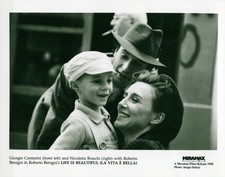 Película Life Is Beautiful 1998 impresión gelatina plateada elenco de Roberto Benigni