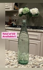 Aqua/Sea Glass Coloured Bottles 17oz. - Total of 82 Available