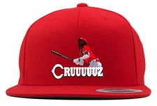Elly De La Cruz CRUUUUUZ Cincinnati Reds Snapback Hat