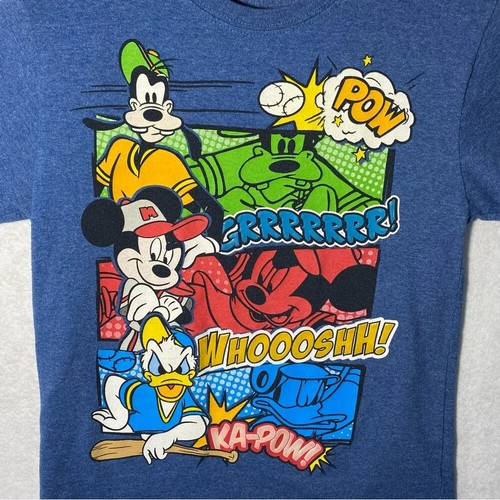 DISNEY Mickey & Friends Graphic Tee Boys Size M (8) - Picture 3 of 4