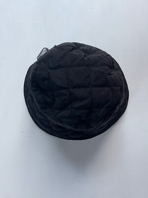 NWT Vince Camuto Quilted Bucket Hat in Black All Seasons 