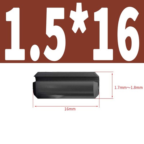 Black Spring Pins Split Tension Roll Pin 65 Mn steel M1.5 M2 M2.5 M3 M4 M5-M12 - Picture 22 of 156