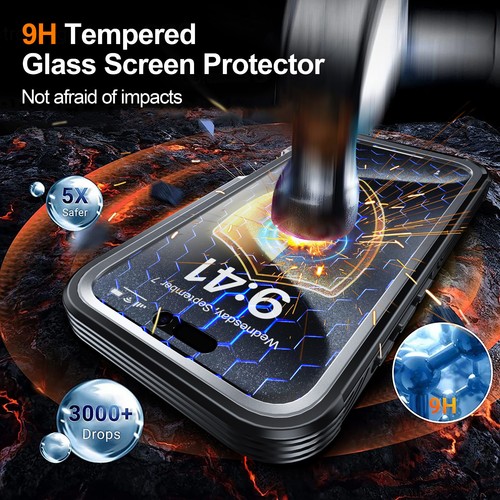 For iPhone 16 15 14 Pro Max 16e 13 12 +Heavy Duty 360 Full Shockproof Case Cover - Picture 37 of 132