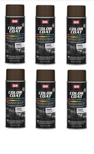 Sem 15023 Cordovan Brown Color Coat Vinyl Paint Aerosol 6 Pack
