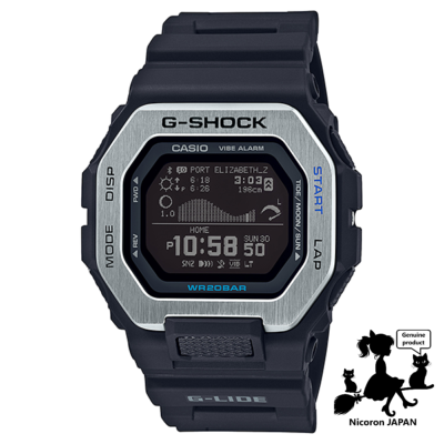CASIO G-SHOCK Men's Watch GBX-100-1JF G-LIDE Surfing Bluetooth