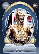 [DIGITAL CARD] Topps Star Wars - C-3PO - Rain Living Comics 2022 S1 Tier 6
